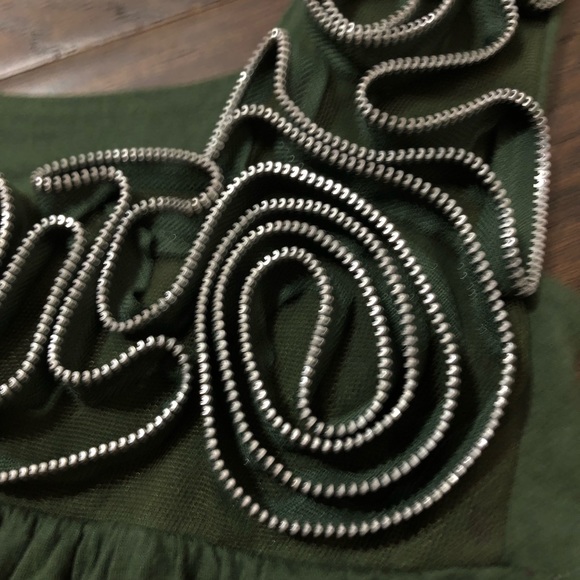 One shoulder zipper embellished top - Picture 3 of 4